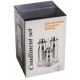 Spice set with metal stand 20 cm. BST 600985 Spice set with metal stand 20 cm. BST 600985