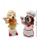 Container for spices ceramic salt and pepper shaker Cooks 12*5*10 cm. BST 6001257 Container for spices ceramic salt and pepper shaker Cooks 12*5*10 cm. BST 6001257
