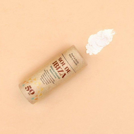 Органічний сонцезахисний крем стик Sol De Ibiza, SPF 50