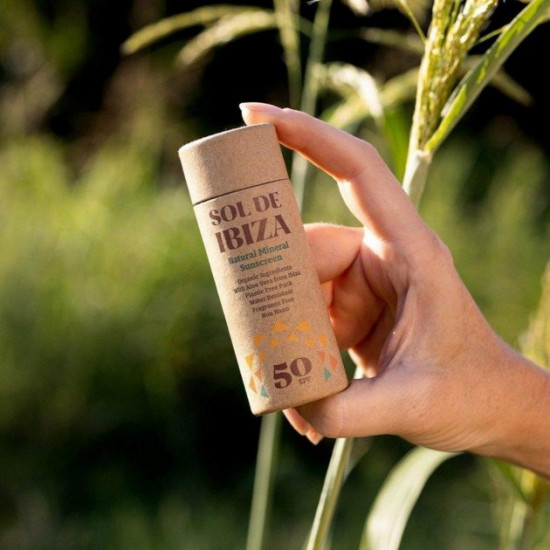 Органічний сонцезахисний крем стик Sol De Ibiza, SPF 50