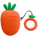 Силіконовий футляр Smile Fruits series для навушників AirPods + кільце Carrot Силіконовий футляр Smile Fruits series для навушників AirPods + кільце Carrot