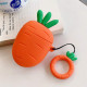Силіконовий футляр Smile Fruits series для навушників AirPods + кільце Carrot Силіконовий футляр Smile Fruits series для навушників AirPods + кільце Carrot