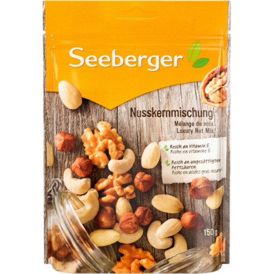 Суміш горіхів Екстра Seeberger ядра 150 г (4008258150092) Суміш горіхів Екстра Seeberger ядра 150 г (4008258150092)