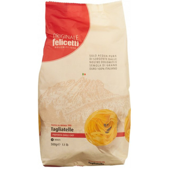Макарони Felicetti Тальятелле 500 г (8000755021901) Макарони Felicetti Тальятелле 500 г (8000755021901)