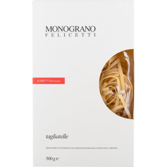 Макарони Felicetti Monograno Тальятелле із пшениці Камут 500 г (8000755581917) Макарони Felicetti Monograno Тальятелле із пшениці Камут 500 г (8000755581917)