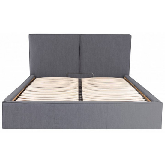 Кровать Delhi Standart 140 х 200 см Мисти Dark Grey Темно-серая Кровать Delhi Standart 140 х 200 см Мисти Dark Grey Темно-серая