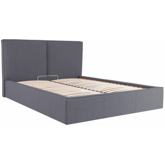 Кровать Delhi Standart 140 х 200 см Мисти Dark Grey Темно-серая Кровать Delhi Standart 140 х 200 см Мисти Dark Grey Темно-серая