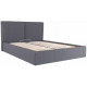 Кровать Delhi Standart 140 х 200 см Мисти Dark Grey Темно-серая Кровать Delhi Standart 140 х 200 см Мисти Dark Grey Темно-серая