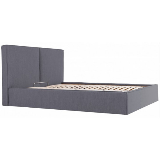 Кровать Delhi Standart 140 х 200 см Мисти Dark Grey Темно-серая Кровать Delhi Standart 140 х 200 см Мисти Dark Grey Темно-серая