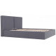 Кровать Delhi Standart 140 х 200 см Мисти Dark Grey Темно-серая Кровать Delhi Standart 140 х 200 см Мисти Dark Grey Темно-серая