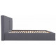 Кровать Delhi Standart 140 х 200 см Мисти Dark Grey Темно-серая Кровать Delhi Standart 140 х 200 см Мисти Dark Grey Темно-серая