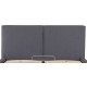 Кровать Delhi Standart 140 х 200 см Мисти Dark Grey Темно-серая Кровать Delhi Standart 140 х 200 см Мисти Dark Grey Темно-серая