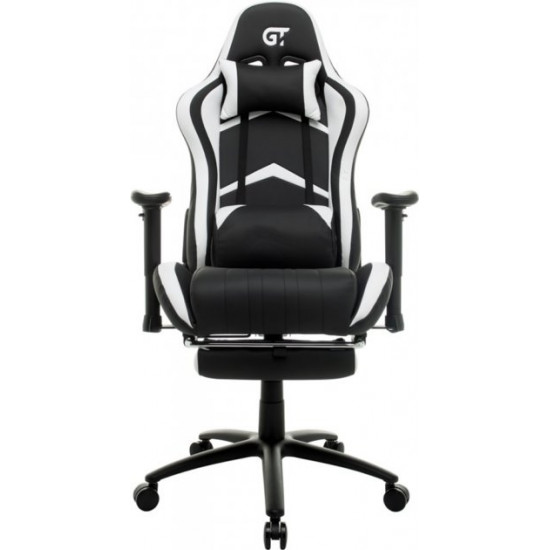 Крісло для геймерів GT RACER X-2534-F Black/White