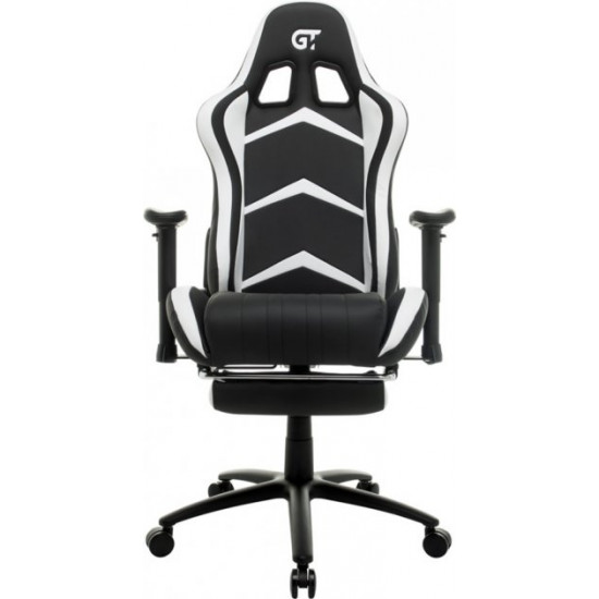 Крісло для геймерів GT RACER X-2534-F Black/White