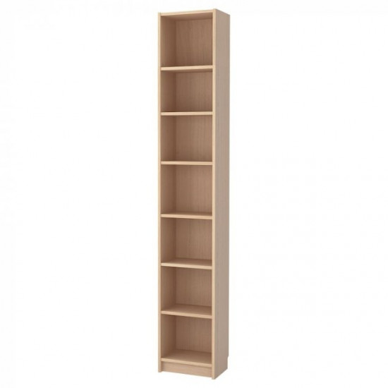 Bookcase IKEA BILLY 40x28x237 cm whitened oak veneer (392.499.38) Bookcase IKEA BILLY 40x28x237 cm whitened oak veneer (392.499.38)