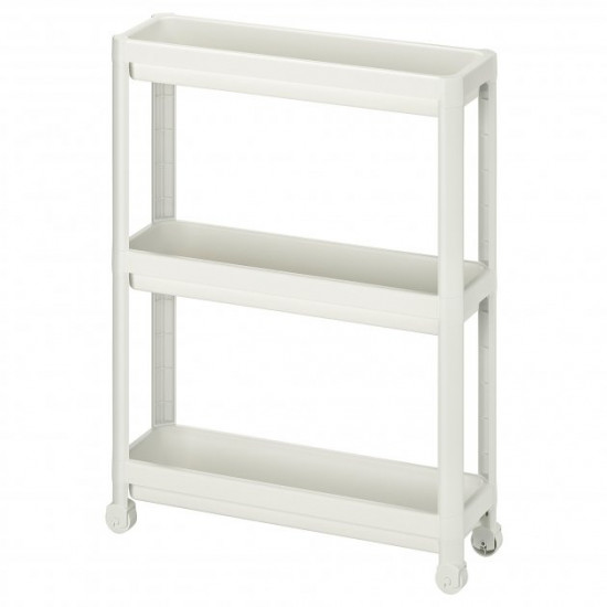 Shelf on wheels, trolley IKEA VESKEN 004.712.22 Shelf on wheels, trolley IKEA VESKEN 004.712.22