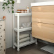 Shelf on wheels, trolley IKEA VESKEN 004.712.22 Shelf on wheels, trolley IKEA VESKEN 004.712.22