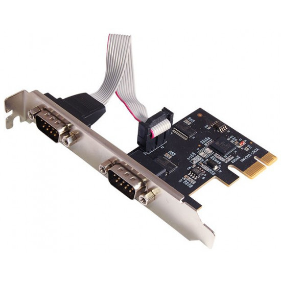 Контроллер STLab RS232 (COM) 2 внешних порта, PCI-E (I-560) Контроллер STLab RS232 (COM) 2 внешних порта, PCI-E (I-560)