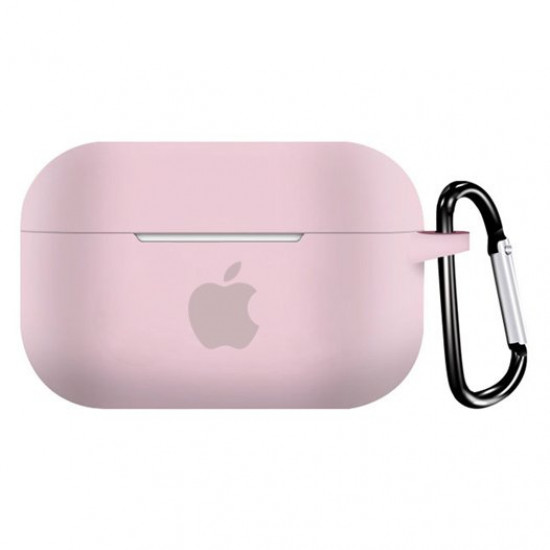 Чохол для AirPods PRO silicone case with Apple Pink sand Чохол для AirPods PRO silicone case with Apple Pink sand