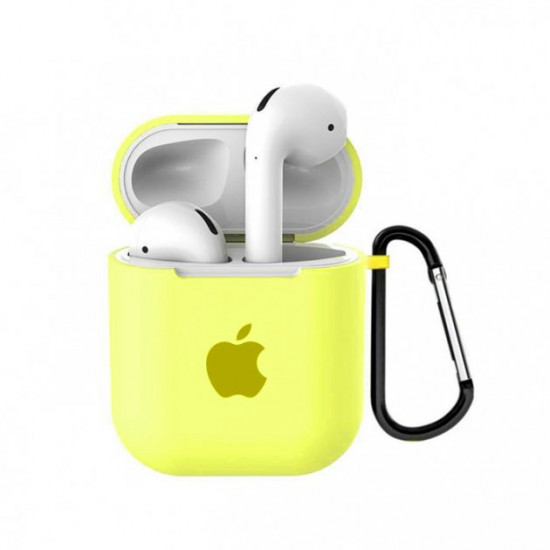Чохол для AirPods/AirPods 2 silicone case with Apple Flash Чохол для AirPods/AirPods 2 silicone case with Apple Flash