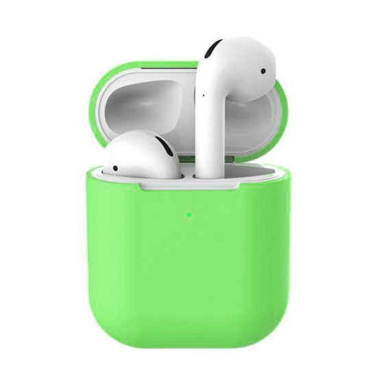 Чохол для AirPods 2 Wireless silicone case lime green Чохол для AirPods 2 Wireless silicone case lime green