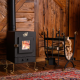 Stove-fireplace Ecozhar Comfort Plus, with afterburning chamber for secondary gases (steel 4mm) Stove-fireplace Ecozhar Comfort Plus, with afterburning chamber for secondary gases (steel 4mm)
