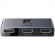 Adapter BASEUS CAHUB-BC0G HDMI switch 2 in 1-1 in 2 gray Adapter BASEUS CAHUB-BC0G HDMI switch 2 in 1-1 in 2 gray