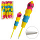 Squish ball pen for children Ice cream Stenson ST01640 Squish ball pen for children Ice cream Stenson ST01640