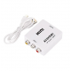 AV RCA - HDMI конвертер відео аудіо FullHD 1080p білий AV RCA - HDMI конвертер відео аудіо FullHD 1080p білий