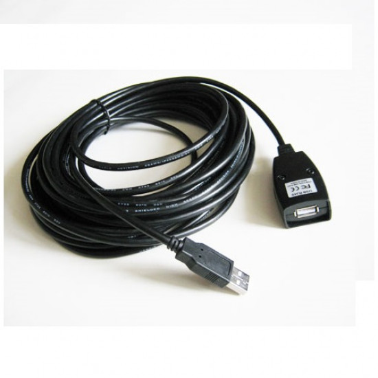 10м USB 2.0 удлинитель активный репитер 10м USB 2.0 удлинитель активный репитер