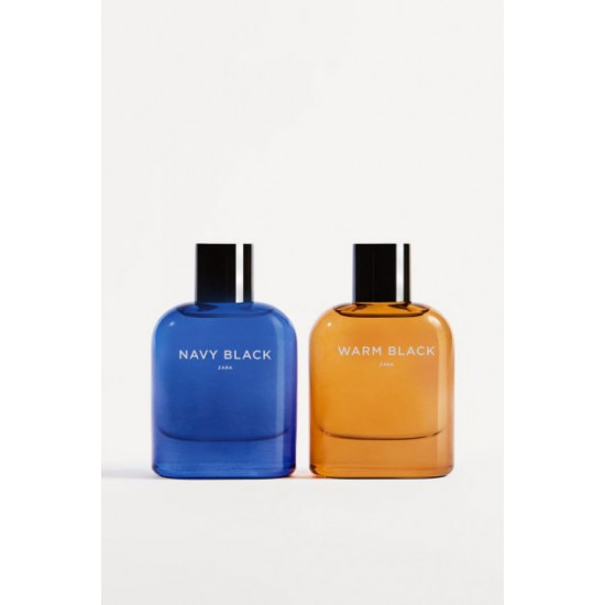 Eau de toilette for men ZARA Navy Black 80 ml + Warm Black 80 ml Eau de toilette for men ZARA Navy Black 80 ml + Warm Black 80 ml