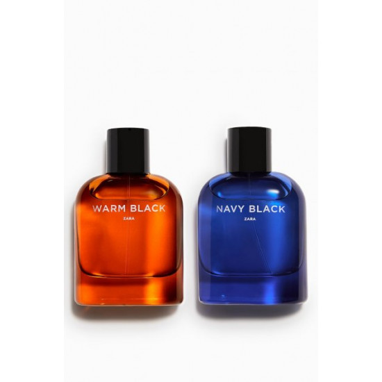 Eau de toilette for men ZARA Navy Black 80 ml + Warm Black 80 ml Eau de toilette for men ZARA Navy Black 80 ml + Warm Black 80 ml