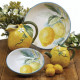 Ceramic teapot yellow-green Ceramic teapot yellow-green