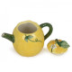 Ceramic teapot yellow-green Ceramic teapot yellow-green