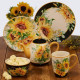 Teapot for tea with a pattern of flowers Teapot for tea with a pattern of flowers