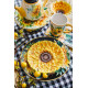 Teapot for tea with a pattern of flowers Teapot for tea with a pattern of flowers