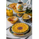 Teapot for tea with a pattern of flowers Teapot for tea with a pattern of flowers