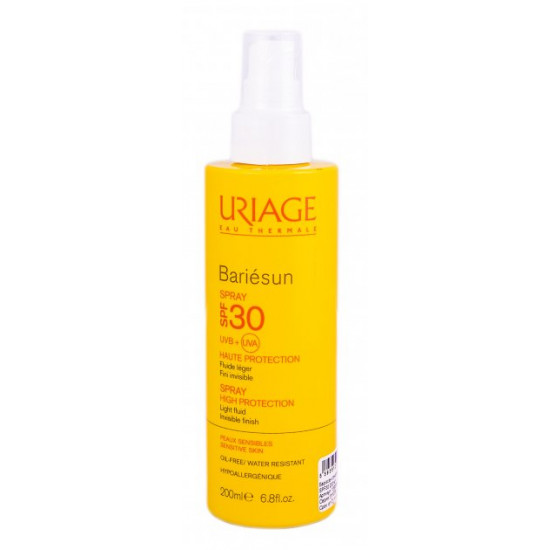 Спрей сонцезахисний Uriage Bariesun SPF 30 200мл Спрей сонцезахисний Uriage Bariesun SPF 30 200мл