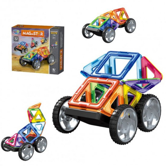 Магнітний конструктор Limo toy LT3001 32 деталі Магнітний конструктор Limo toy LT3001 32 деталі