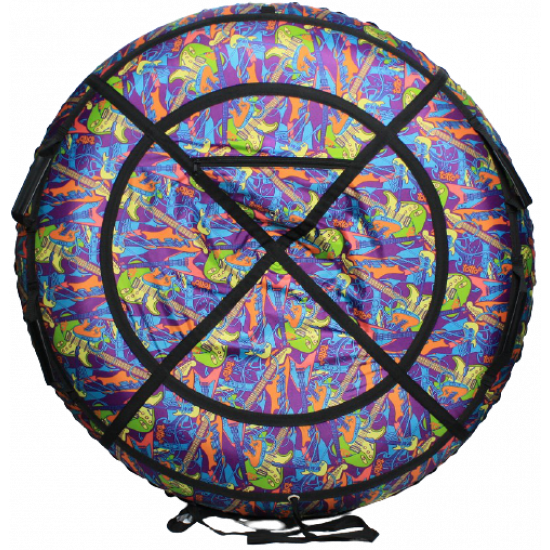 Tubing Inflatable sled NT Multi-colored Guitar Cheesecake 120 cm (09CK120) Tubing Inflatable sled NT Multi-colored Guitar Cheesecake 120 cm (09CK120)