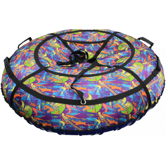 Tubing Inflatable sled NT Multi-colored Guitar Cheesecake 120 cm (09CK120) Tubing Inflatable sled NT Multi-colored Guitar Cheesecake 120 cm (09CK120)