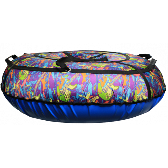 Tubing Inflatable sled NT Multi-colored Guitar Cheesecake 120 cm (09CK120) Tubing Inflatable sled NT Multi-colored Guitar Cheesecake 120 cm (09CK120)