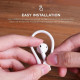 Тримачі Yoobao для навушників AirPods White (H44R02) Тримачі Yoobao для навушників AirPods White (H44R02)