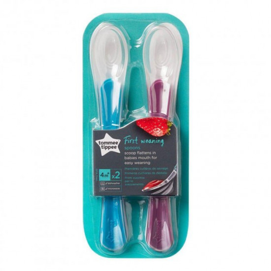 Мягкие силиконовые ложечки Tommee Tippee (5010415466006) Мягкие силиконовые ложечки Tommee Tippee (5010415466006)