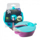Тарелочка глубокая с крышкой и ложечкой Tommee Tippee Голубая ( 5010415467188_голубая) Тарелочка глубокая с крышкой и ложечкой Tommee Tippee Голубая ( 5010415467188_голубая)