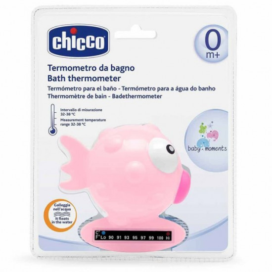 Термометр для ванной Chicco Рыбка Розовый (06564.10) Термометр для ванной Chicco Рыбка Розовый (06564.10)