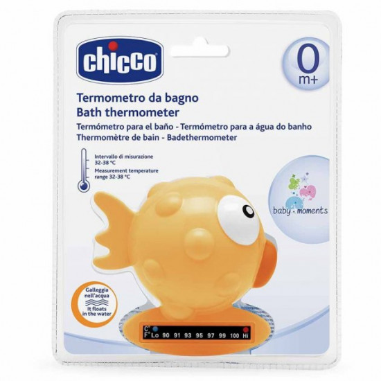 Bathroom thermometer Chicco Fish Orange (06564.00) Bathroom thermometer Chicco Fish Orange (06564.00)