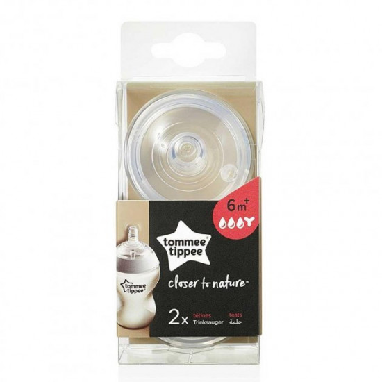 Bottle nipples Tommee Tippe For porridge 6m (42214241) Bottle nipples Tommee Tippe For porridge 6m (42214241)