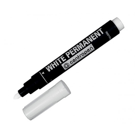 Маркер Centropen Permanent Белый 2,5мм 8586 - CENTROPEN - 8586/10 Маркер Centropen Permanent Белый 2,5мм 8586 - CENTROPEN - 8586/10