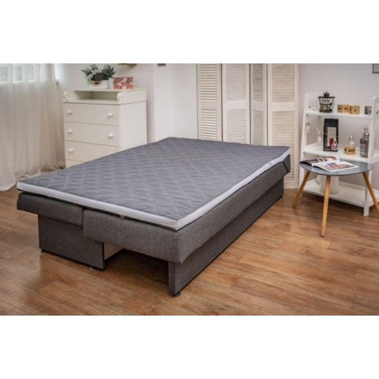 Матрас топпер «Shine» Gray-White collection 150x190 Матрас топпер «Shine» Gray-White collection 150x190